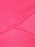 Pink Bandage Bardot Crop Top7