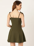Olive Bustier Dress
